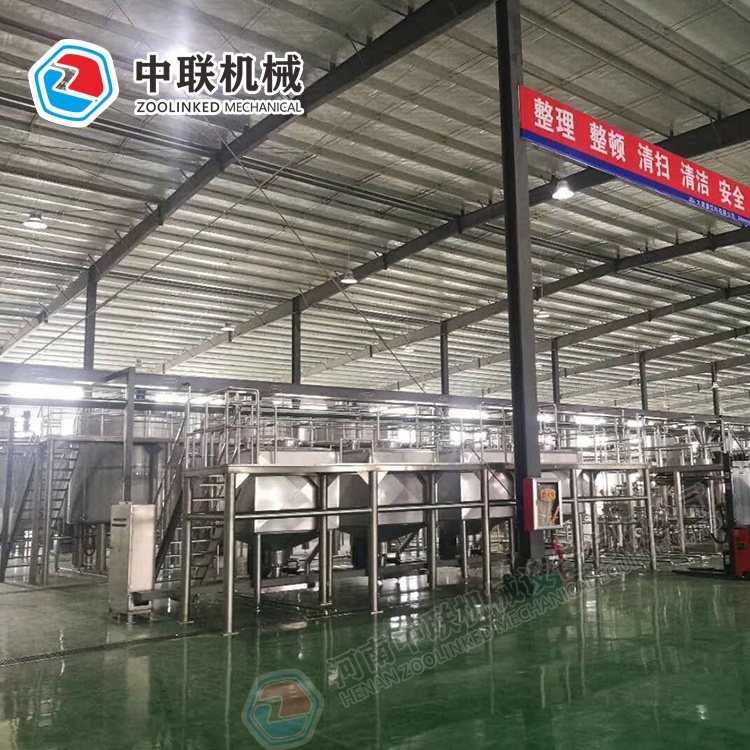 整套烏龍茶飲料生產(chǎn)線設備